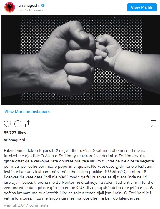 Na preku zemrat me fjalët për djalin: Mua më ka munguar babi e ty mos të mungoftë... 1 gold ag djali