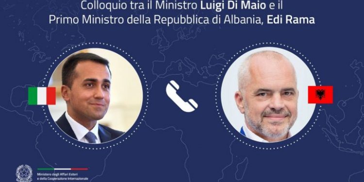 Telefonata Rama-Di Maio, Ministria e Jashtme italiane zbardh bisedën: Ja çfarë u diskutua hgjghj 770x433 1 750x375 1