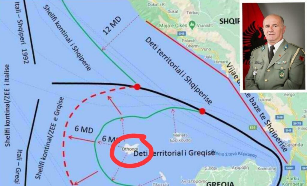 Gjenerali shqiptar jep alarmin: S’duhet lejuar ushtria greke në ishullin përballë Shqipërisë piro ahmetaj othoooi
