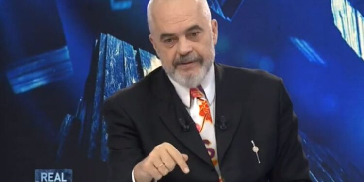 Kollare me iniciale për Serbinë? Rama bën gjestin live në emision (FOTO) ramaa 750x375 1