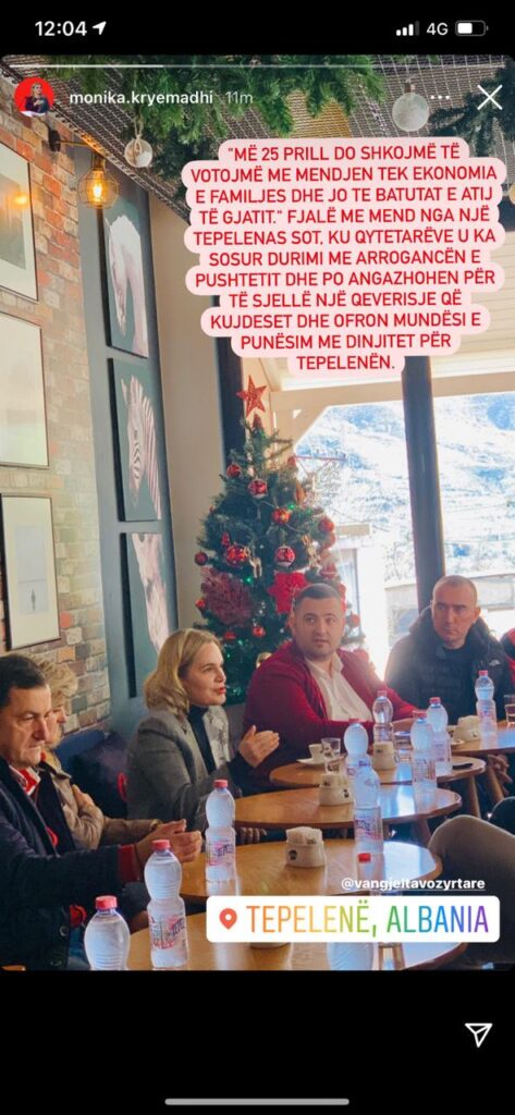 “Më 25 prill votojmë me mendjen tek ekonomia, jo për batutat e të gjatit”, Kryemadhi citon thënien e një tepelenasi 1 1 54