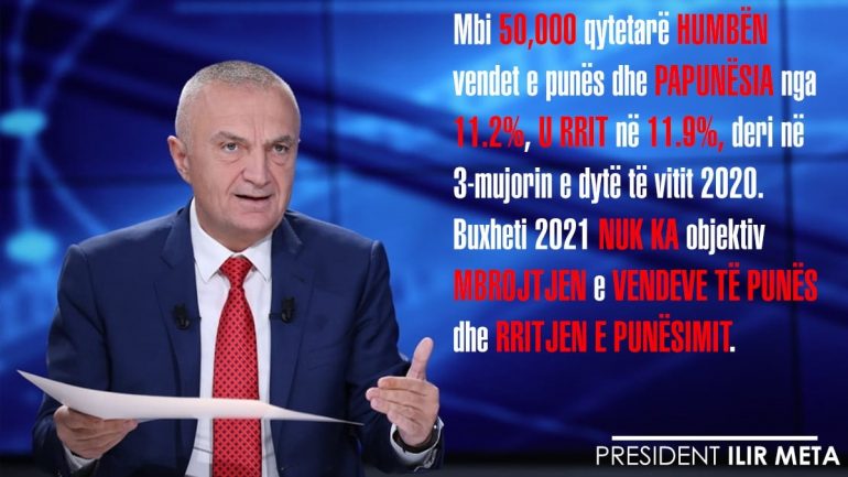 Meta publikon shifrat: Mbi 50 mijë qytetarë humbën punën në 3 mujorin e dytë të 2020! 130769721 3602428646470049 8637106915769583236 o 770x433 1