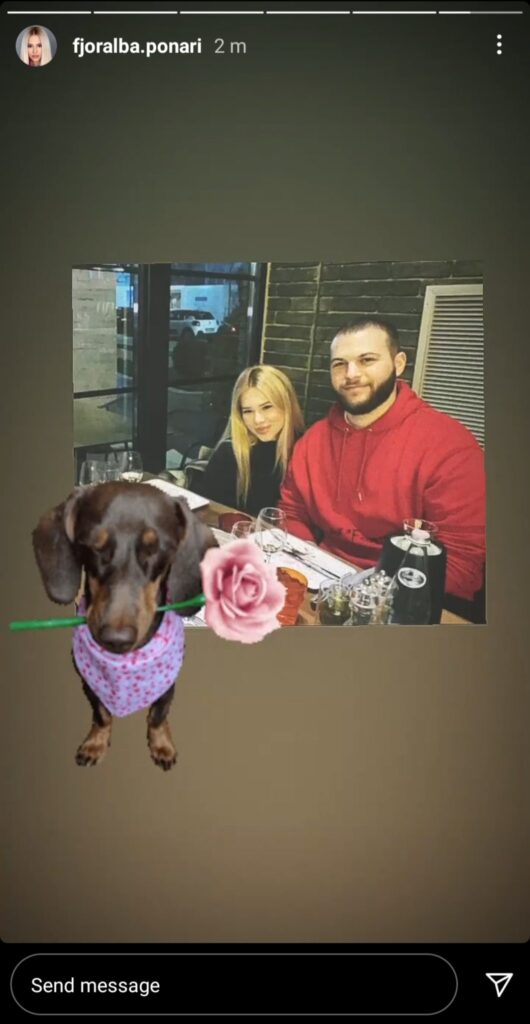 Më në fund Fjoralba Ponari postoi një foto me partnerin e saj pa ia fshehur portretin! 2 2 10