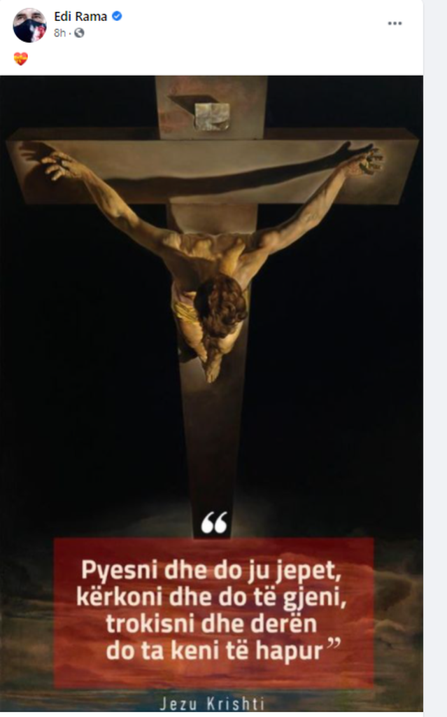 Rama ndan pamjet emocionuese dhe jep mesazhin e fortë për gjithë shqiptarët 1 640 0 5fe5afbbe9d99