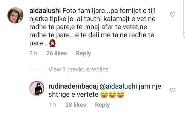 E ‘masakruan’ pas fotos familjare me Mark Frrokun, Dembacaj i kthehet keq fansave: Shtrig jam...(replikat) 1 640 0 5fe5e060705bf