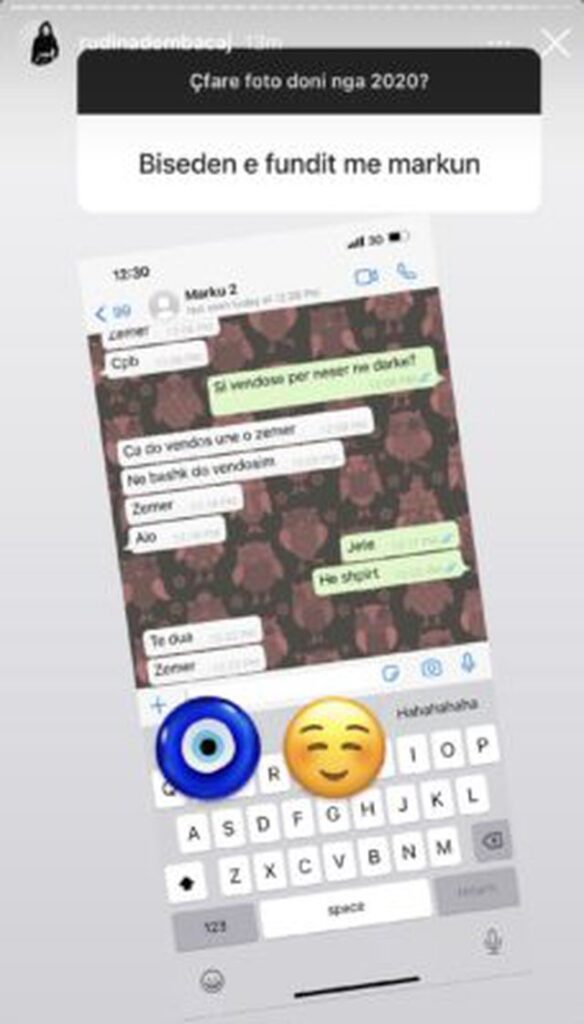 Rudina Dembacaj hap telefonin dhe tregon çfarë bëhet në shtëpinë e saj dhe të Mark Frrokut 1 640 0 5fec7cf55ebfa
