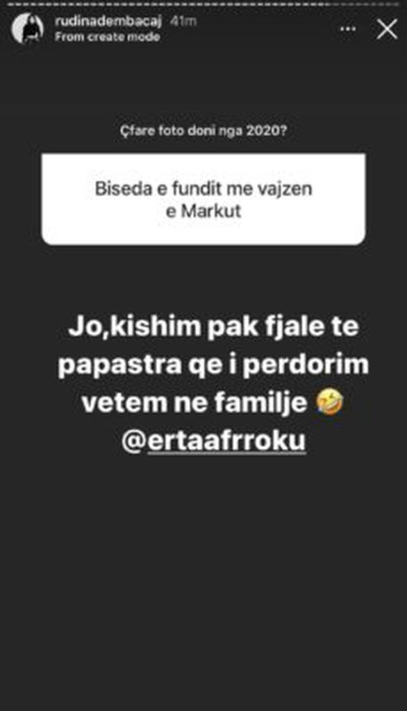 Rudina Dembacaj hap telefonin dhe tregon çfarë bëhet në shtëpinë e saj dhe të Mark Frrokut 2 640 0 5fec7cfff194c