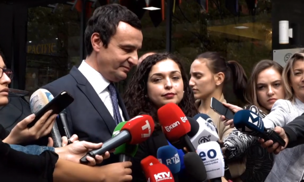 Vjosa Osmani konfirmon bisedimet me Kurtin për koalicionin e ri Albin Kurti Vjosa Osmani 600x360 1