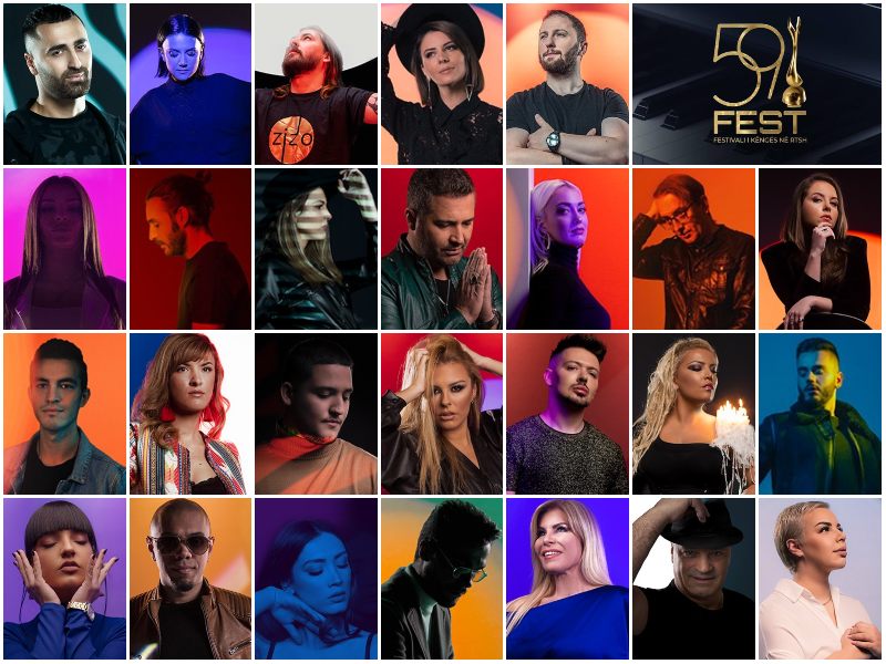Këngëtarja zbulon ‘prapaskenat’ e Festivalit të Këngës: Do ishin 16 finalistë, çfarë ndodhi rrugës Festivali i Kenges 59 Albania Eurovision 2019 Lineup of Competing Acts