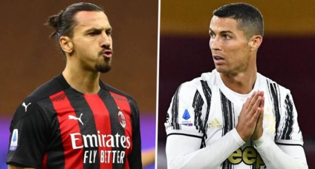 As Ibrahimovic, as Cristiano Ronaldo/ Ja cili është sulmuesi më efektiv në Seria A sipas “Sky Sport Italia” Ronaldo 1