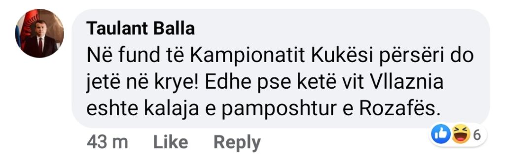 Fitorja e Partizanit, replika mes Braçes dhe Ballës 2 Screenshot 20201227 193251 Facebook 01