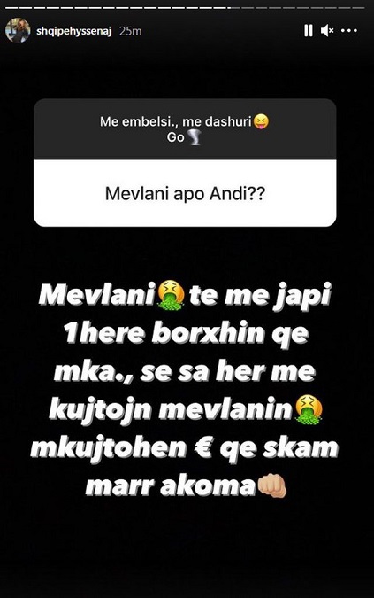 Shqipja e akuzoi se i ka para borxh, reagon për herë të parë Mevlani 1 Shqiprja 1
