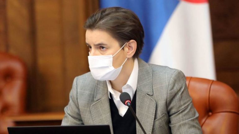 Serbia nis sot vaksinimin ndaj COVID-19, kryeministrja ndër të parat që do e bëjë ‘live’ ncc 770x433 1