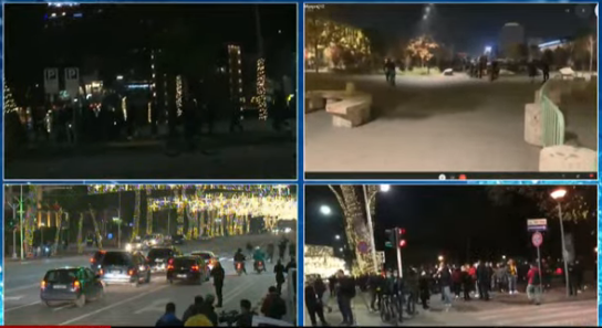 Vrasja e Klodian Rashës/ Protestuesit mblidhen para Kryeministrisë, sërish në protestë 1 protesta tr
