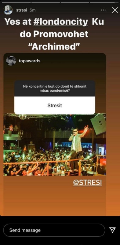 Është arratisur nga Shqipëria! Stresi tregon ku do e bëjë promovimin e albumit! 1 1 60