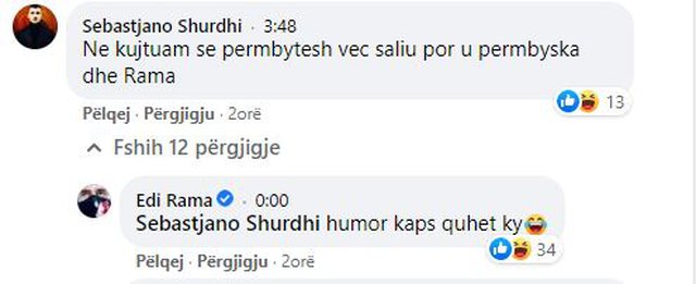 Përmbytjet në vend/ Rama sherr me komentuesit: Humor kaps, PD nuk fiton edhe sikur... 3 640 0 5ffb3e200e0f7