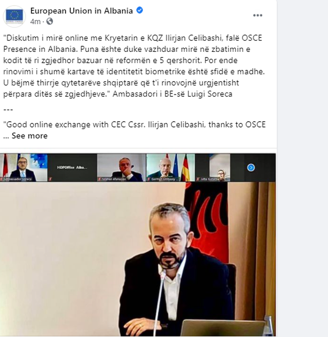 Ambasadori Soreca iu drejton thirrjen e rëndësishme qytetarëve: Rinovoni urgjentisht... 1 640 0 6007f97fcaad3