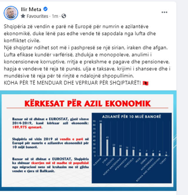 "Një shqiptar ndihet sot më i pashpresë se një sirian..."/ Meta bën thirrjen e fortë: Koha për të menduar dhe vepruar... 1 640 0 600a9913d9905