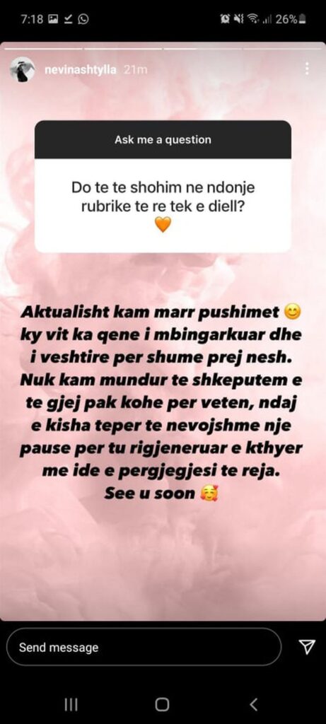 U shkëput nga ekrani papritur, Nevina zbulon arsyen çfarë ka ndodhur 1 640 0 600fc57a8d356