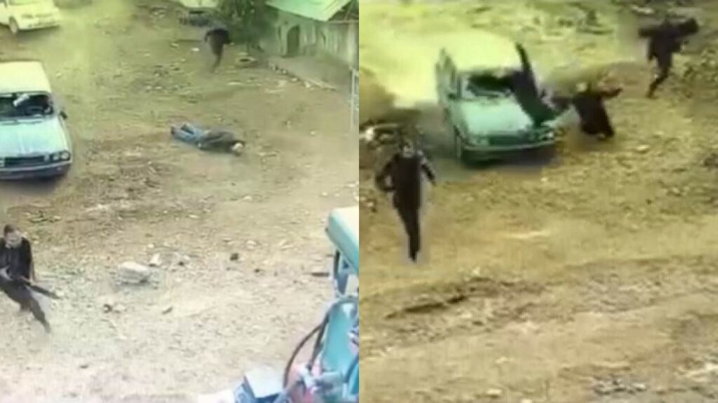 Sherr mes kushërinjsh. Makina merr përpara njerëzit, të tjerët reagojnë me armë SHERR 1