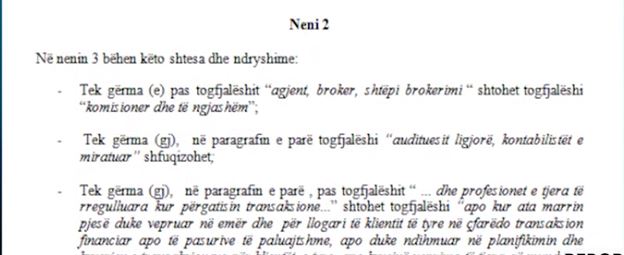 Ndryshon ligji për paradalimin e pastrimit të parave, do të vëzhgohen dhe shokët e të afërmit e politikanëve 2 cbgvnsf