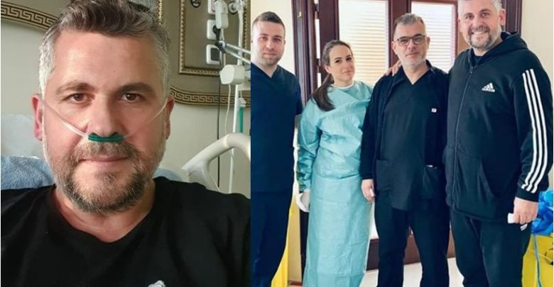 Humbi të atin nga Covid/ Gent Zenelaj publikon fotot, edhe vetë në gjendje të rëndë i shtruar në spital gent zenelaj faxweb 780x405 1
