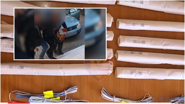 Kush janë dy kuksianët që u kapën me 12 mijë euro eksploziv momenti i arrestimit
