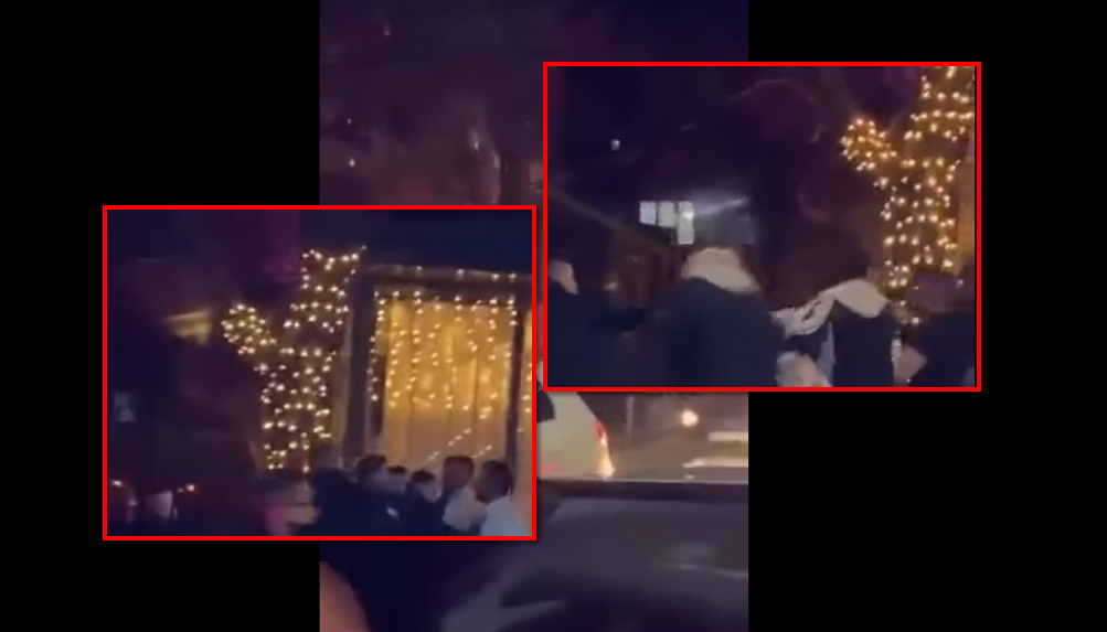 VIDEO/ Sherr masiv, një grup të rinjsh përleshen me njëri-tjetrin tek “Kafet e Vogla” në Prishtinë: Ore do t’ju… sherri
