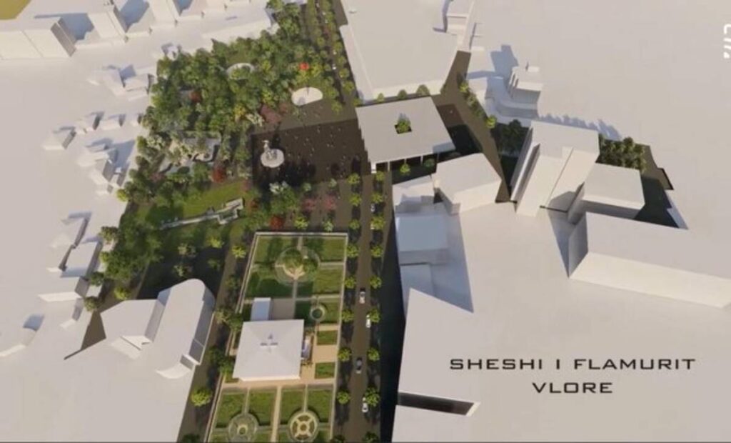 Rama publikon projektin e arkitektit belg: Ja si do të duket Sheshi i ri i Flamurit në Vlorë! sheshi flamuri 1