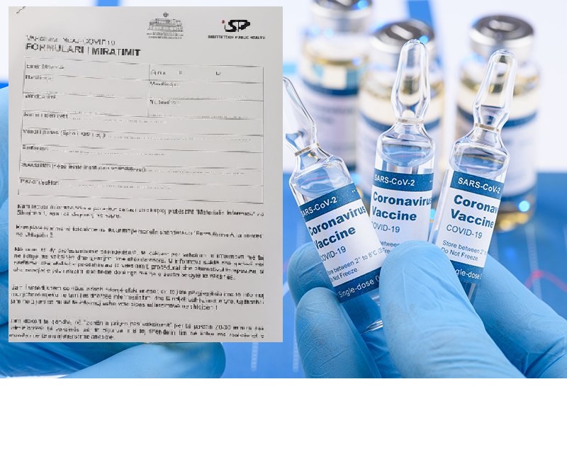Njihuni me formularin që duhet të plotësoni para se të vaksinoheni kundër Covid-19 vaksine moderna
