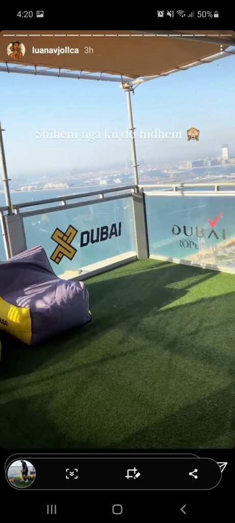 Luana Vjollca përjeton eksperiencën më të çmendur të jetës gjatë pushimeve në Dubai dhe e ndan atë me ndjekësit 2 2 5