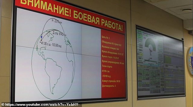 Rusia ka publikuar pamjet e brendshme te njerit prej qendrave te sistemit paralajmerues te raketave balistike te ve