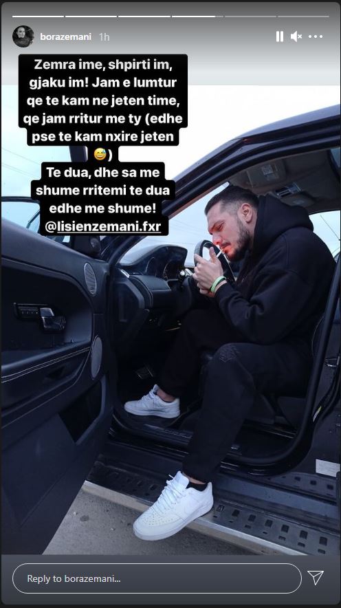 “Të kam nxirë jetën, por të dua”, kujt ia dedikon Bora Zemani fjalët e rralla 1 bora 1 1