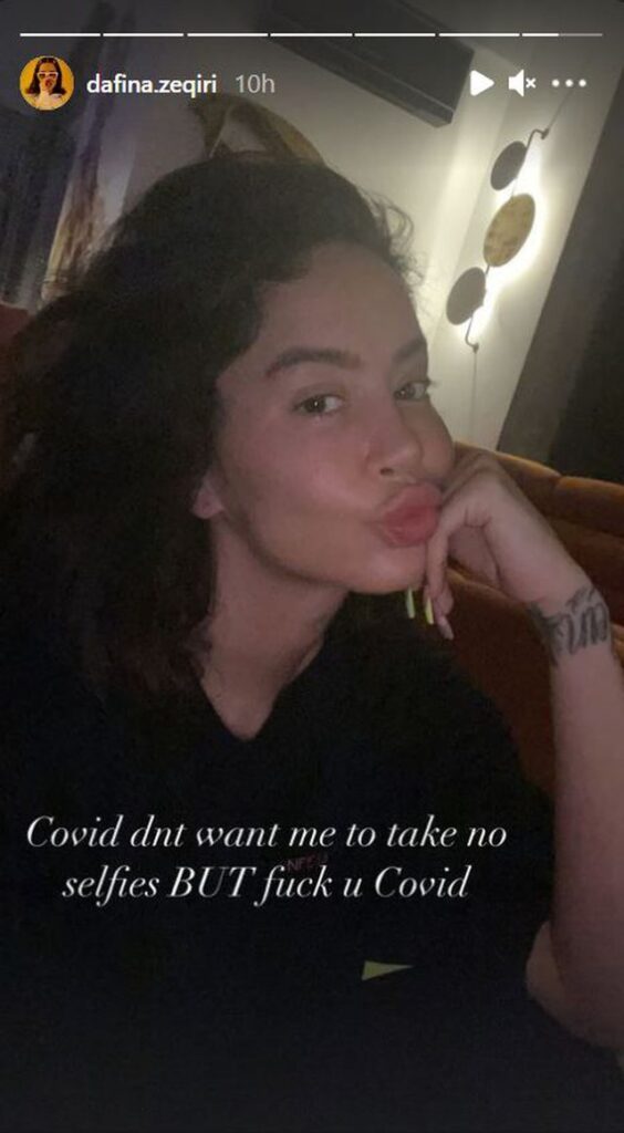 Dafina Zeqiri infektohet me COVID, ja si është gjendja e saj 1 640 0 605d97635f69e