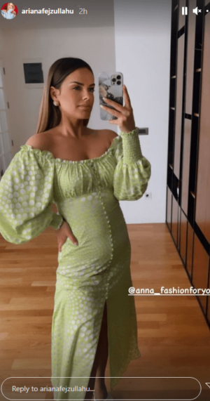 Ariana Fejzullahu shtatzënë për herë të pestë? Fotoja e dyshimtë 1 Screenshot 46 2 300x571 1