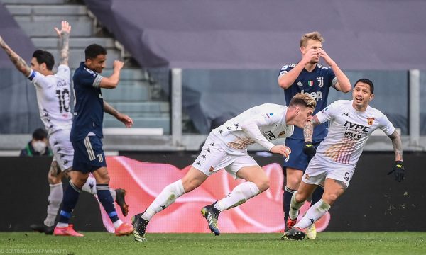 Benevento mund Juventusin në shtëpi benevento