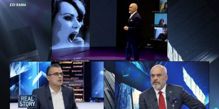 “Gridare, gridare, oooo”, Rama debat me gazetarin: Mua nuk më shkon mendja tek ato gjëra që shihni ju… ramaaaaa 770x434 1 750x375 1