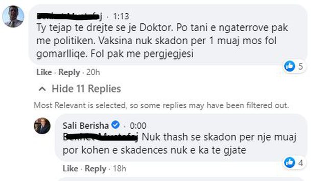 "Ti je një plerë, vjen era kërmë, mos fol gomarllëqe”, Sali Berisha përplaset me qytetarët 1 640 0 6069c8a71897a