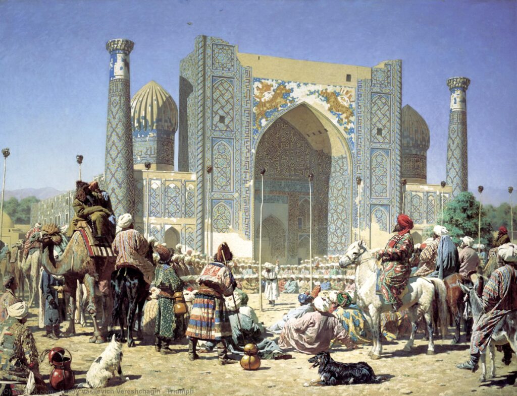 Vasily vasilevich vereshchagin triumph