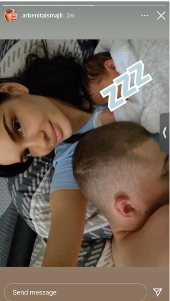 Arbenita, Fero dhe vogëlushja Nina pozojnë si familje 1 640 0 60940539ba7ce