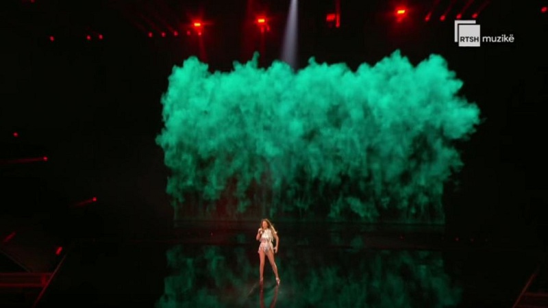 Anxhela Peristeri performon e dyta/ Shkëlqen në finalen e “Eurovizion 2021” dhe falënderon në shqip Anxhela 2