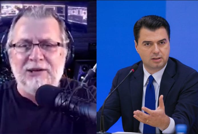 VIDEO/ “Mos kritikoni Bashën”, shpërthen gazetari në transmetim live: Pse, është me barrë Lulzim Basha dhe ka hall mos dështon? Arian Asimi Lulzim Basha