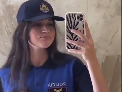 Policja shqiptare bën namin në Tik Tok, video nga dita e punës Efektivja e policie