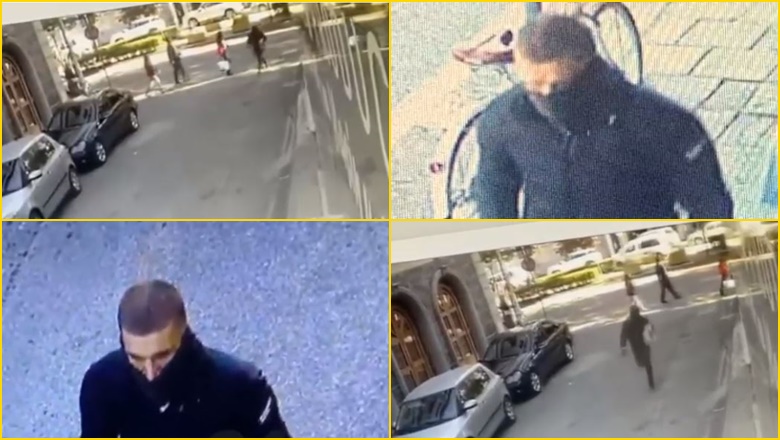 Ngjarja te “Rruga e Kavajës”, momenti kur grabitësi largohet me vrap, me 3 milionë lekë në duar Pamje nga grabitja te Rruga e Kavajes