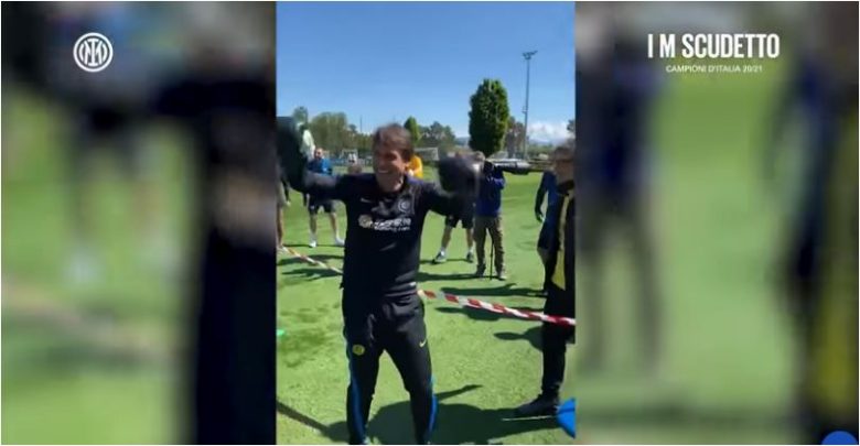 VIDEO/ Pasi debatuan ashpër në sfidën me Romën, Conte dhe Lautaro zbresin në ring. Arbitër është Romelu Lukaku conte