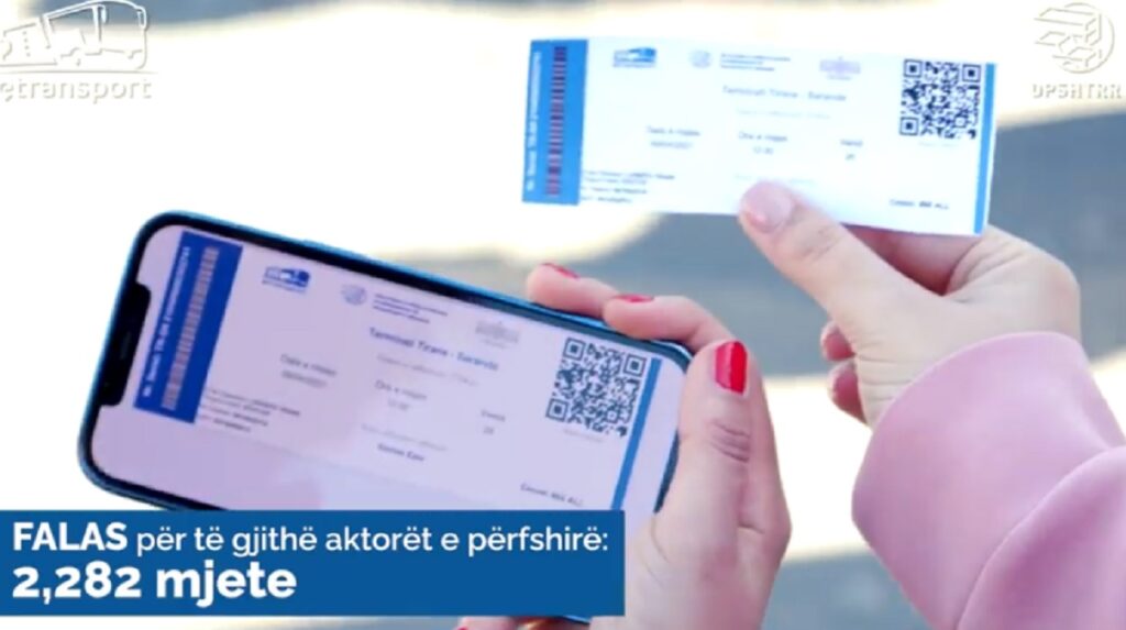 e-Transport, Rama: E ardhmja digjitale, monitoron fluksin e udhëtarëve etransport bileta