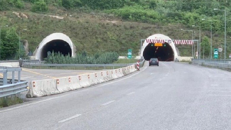 Ndryshon nga sot drejtimi i trafikut në Tunelin e Krrabës, ARRSH sqaron si do të bëhet qarkullimi i mjeteve për një muaj krrabe