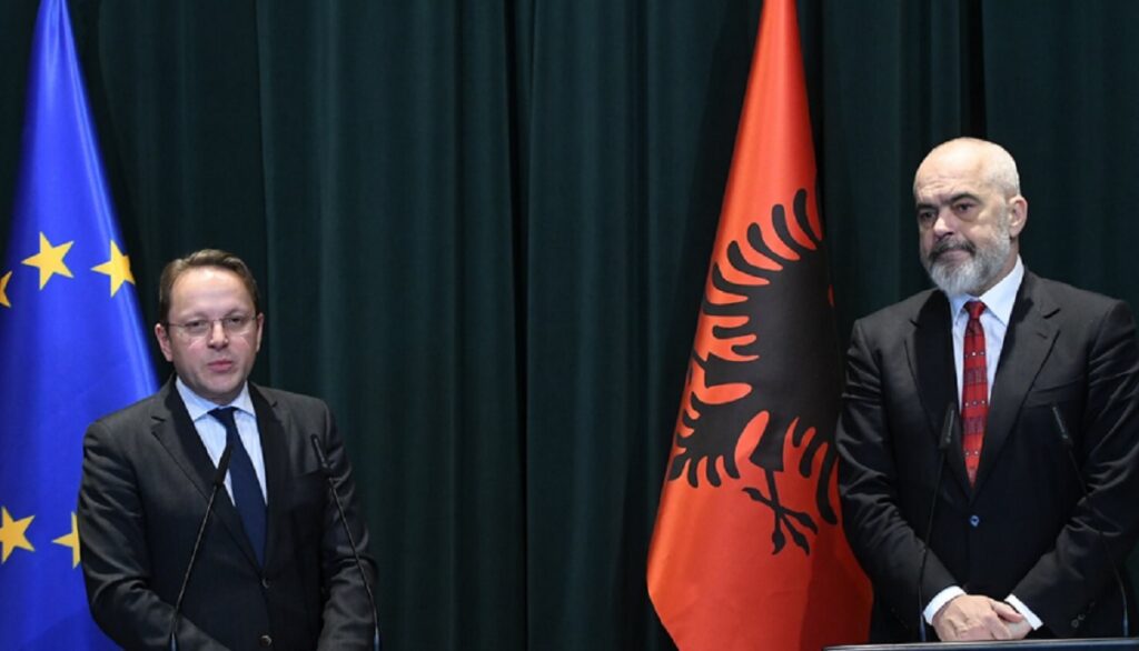Komisioneri europian Oliver Várhelyi viziton nesër Tiranën dhe Vlorën varhelyi rama