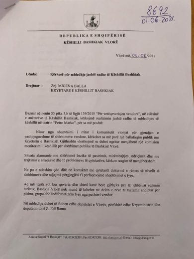 Situatë e tensionuar në Vlorë/ Kryeministri Rama dhe Dritan Leli ballafaqohen në Këshillin Bashkiak, u kërkohet takim urgjent (Detajet) 1 01