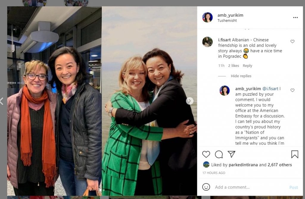 E quajti kineze, ambasadorja Kim fton në Ambasadën Amerikane komentuesin: Mund t’ju tregoj me krenari për historinë e vendit tim 1 198078710 1172420653232033 4315233369575030723 n 1024x669 1